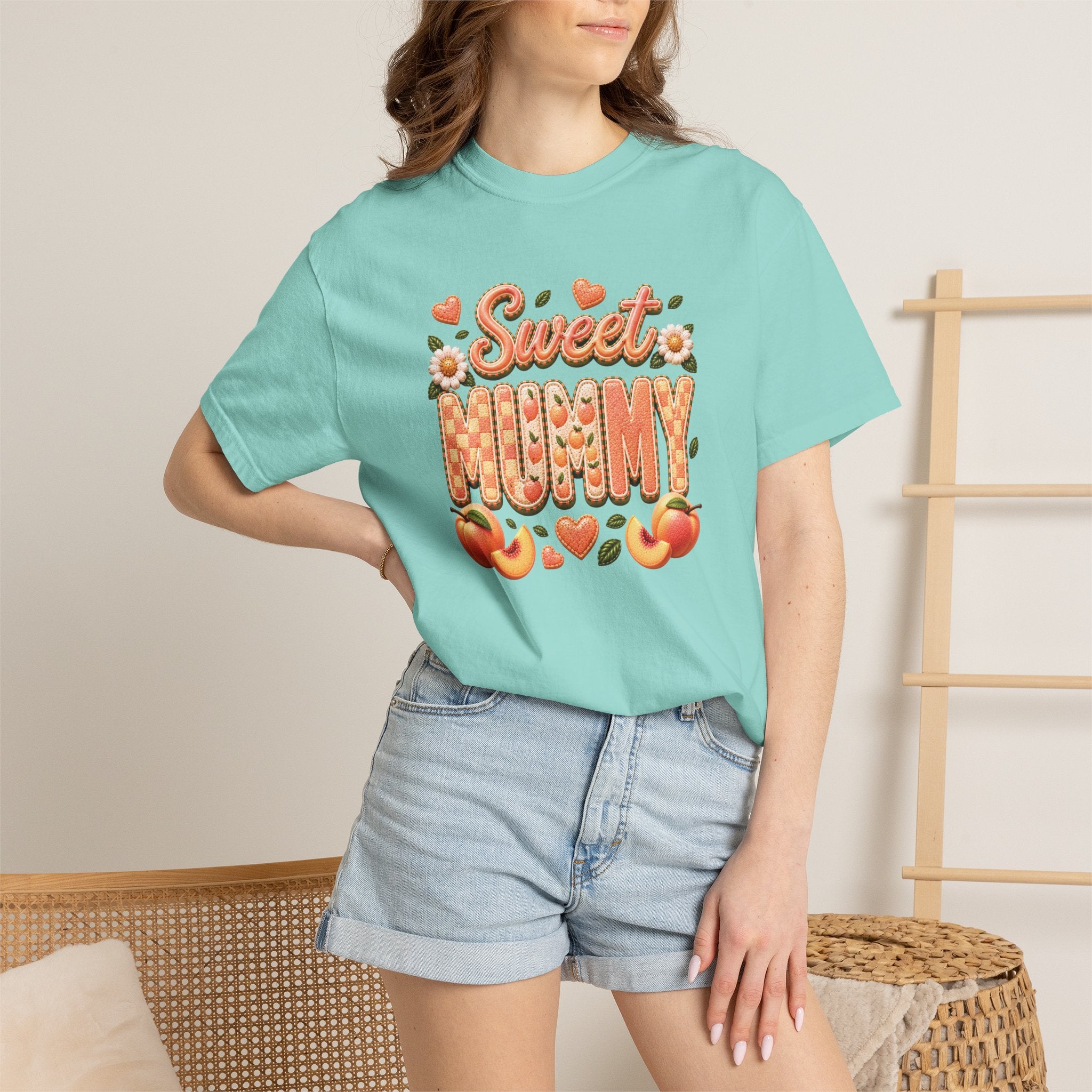 Sweet MUMMY Peach Tee