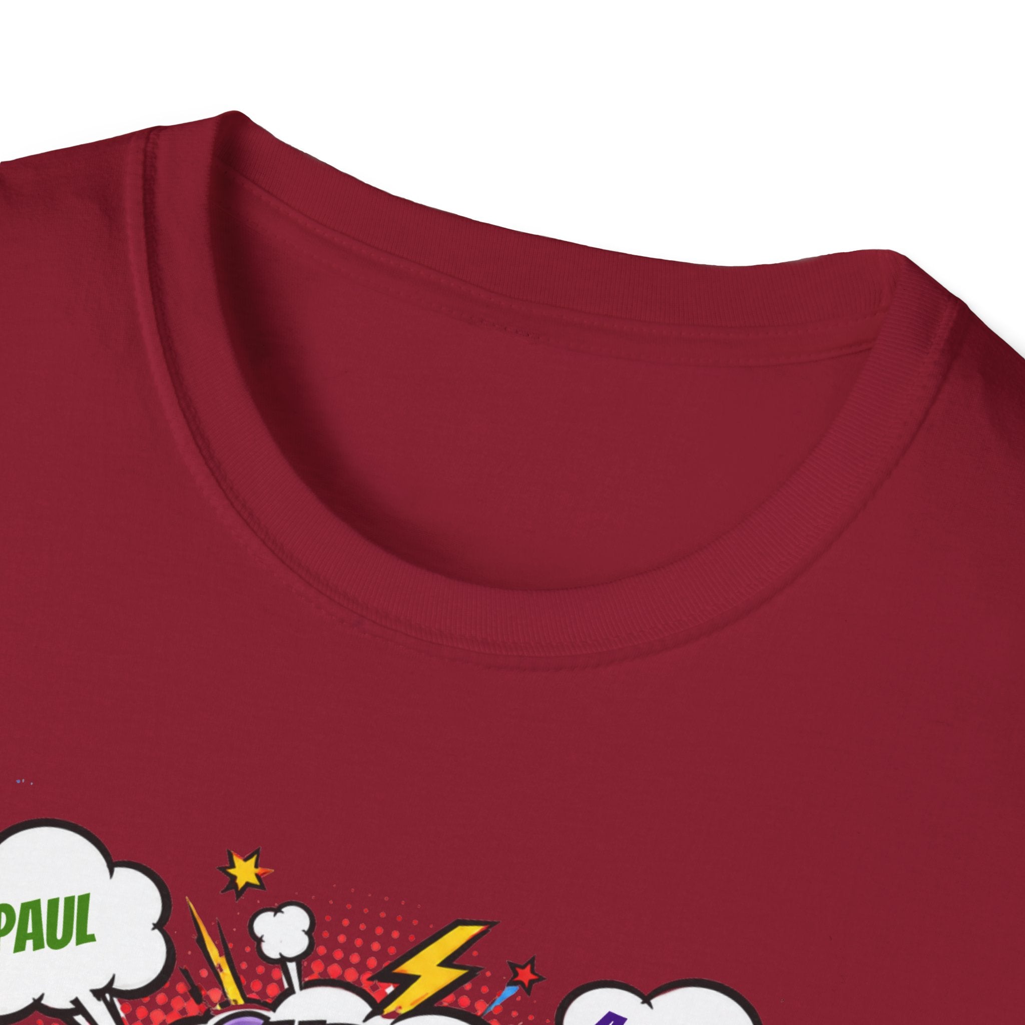Super Papa Comic T-Shirt — Funny Father’s Day Gift