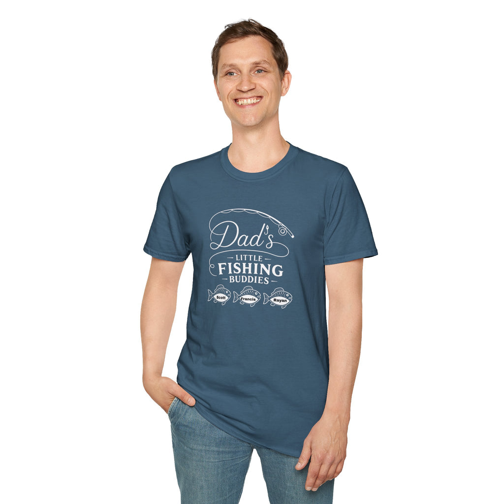 Dad's Little Fishing Buddies T-Shirt