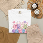 Gran Power T-Shirt — Cute Pastel 'Gran Power' Graphic Tee for Grandparents, Mother's Day Gift