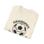 Grandpa's Little Football Buddies T-Shirt — Personalized Soccer Dad/Grandad Gift