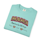 Mama Floral Heart T‑Shirt — 'Mama Means Love for Little Snuggs' Mother's Day Tee