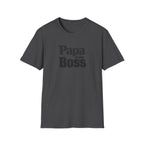 T-Shirt — "Papa is the Boss" Funny Father's Day Tee
