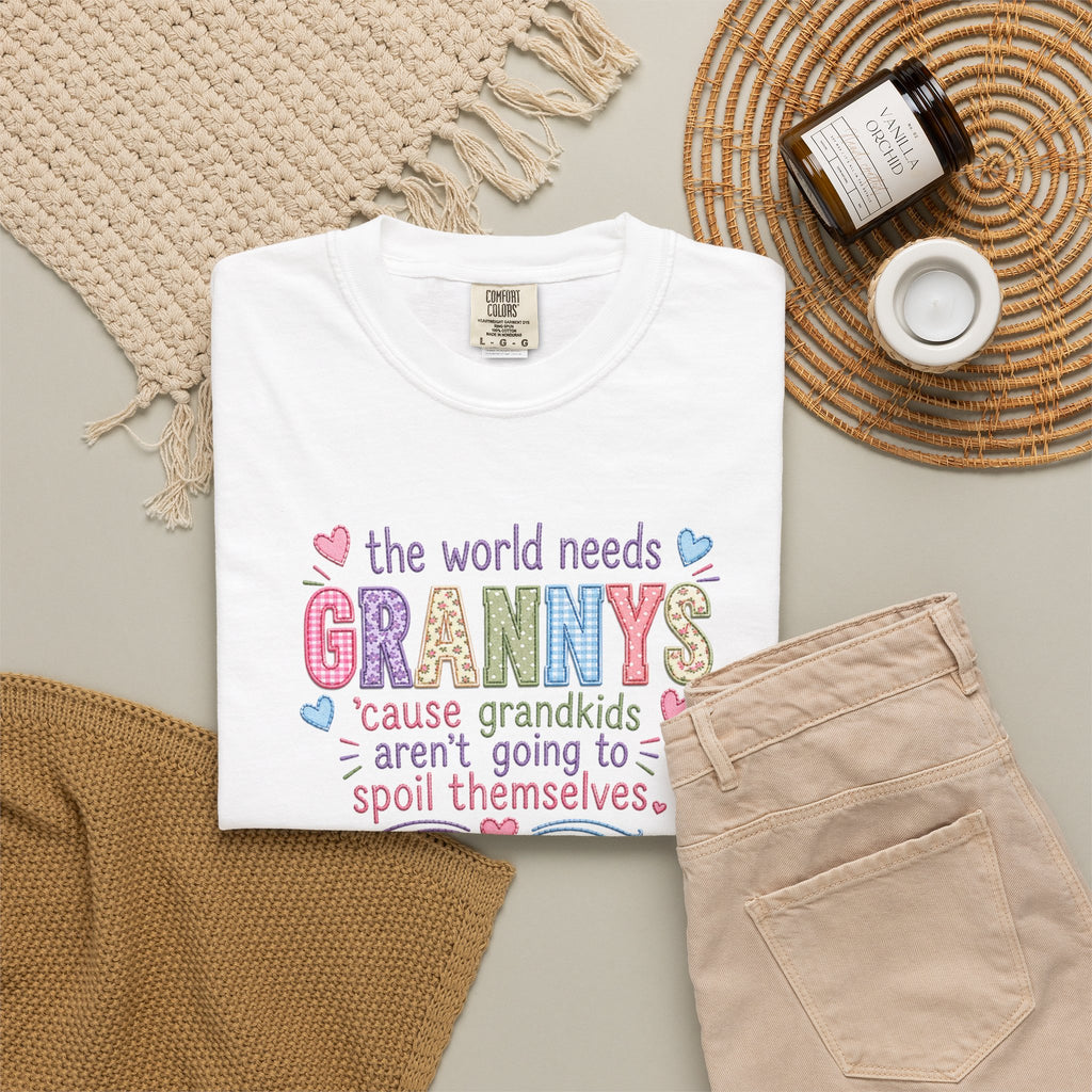 Granny’s Spoil Squad T-Shirt — The World Needs Grannys Mother's Day Gift