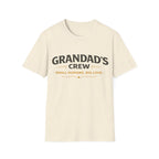 Granddad's Crew T-Shirt — "Small Humans, Big Love" Grandpa Gift