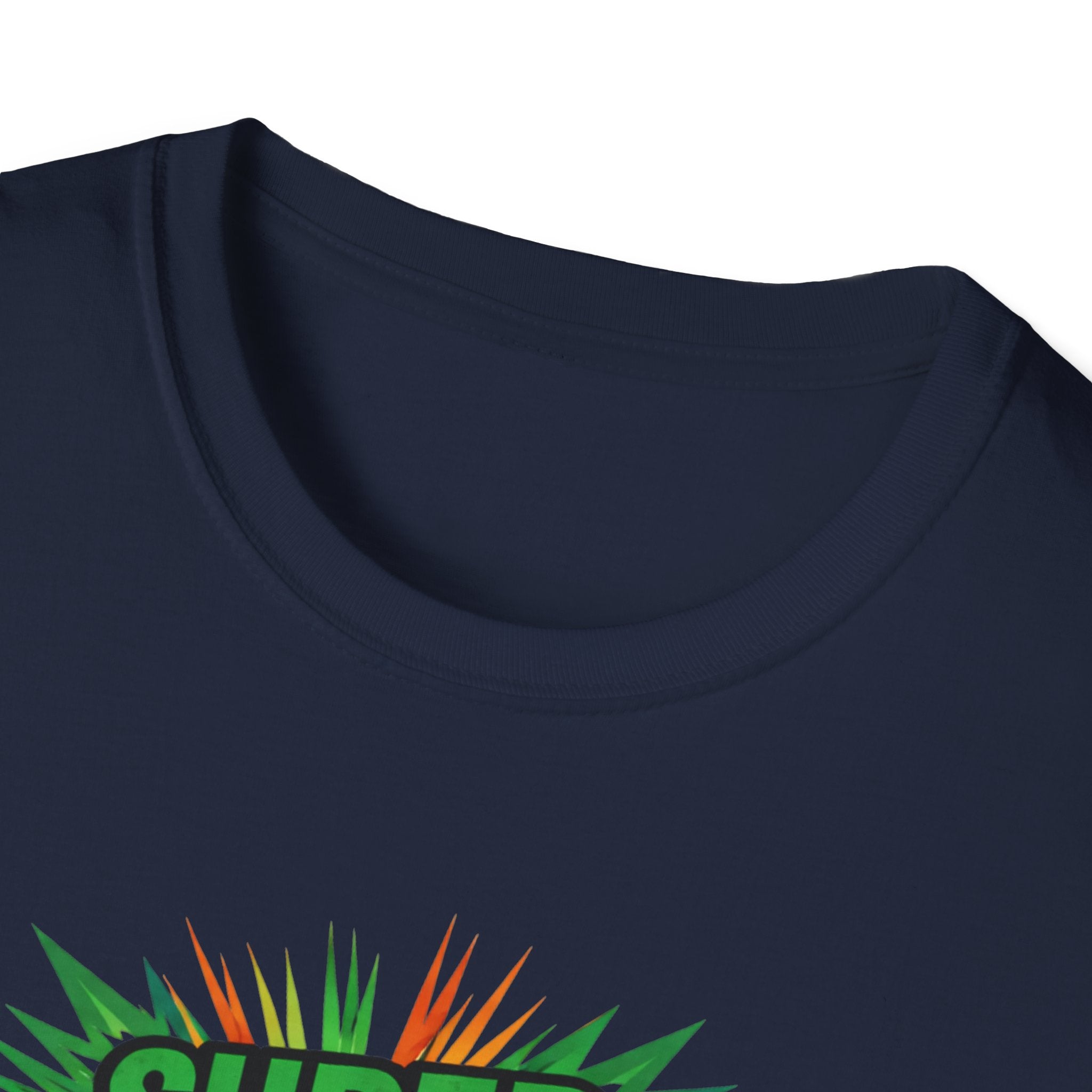 Super Grandad Ireland Flag/Irish themed T-Shirt — Retro Comic Style Gift for Grandpa (Father's Day, Birthday)