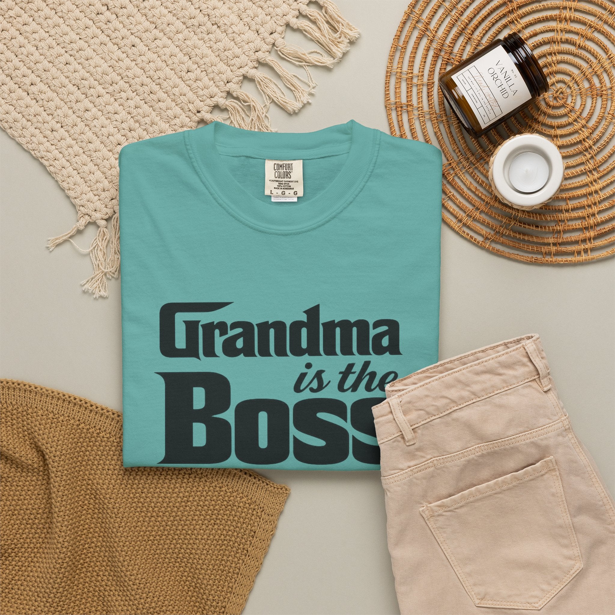 Grandma Is The Boss T-Shirt