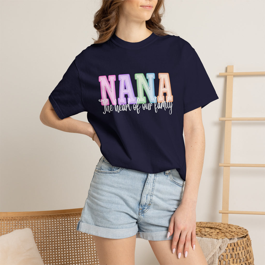 NANA The Heart of Our Family Tee