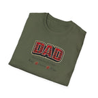 Dad Plaid Design T-Shirt – Rustic Father’s Day Gift