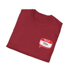 Hello Papa Speech Bubble T-Shirt – Cute Dad Gift for New Fathers & Father’s Day