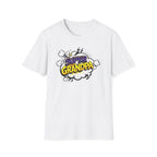 T-Shirt — "Super Grandpa" Comic-Style Graphic | Funny Father's Day Gift