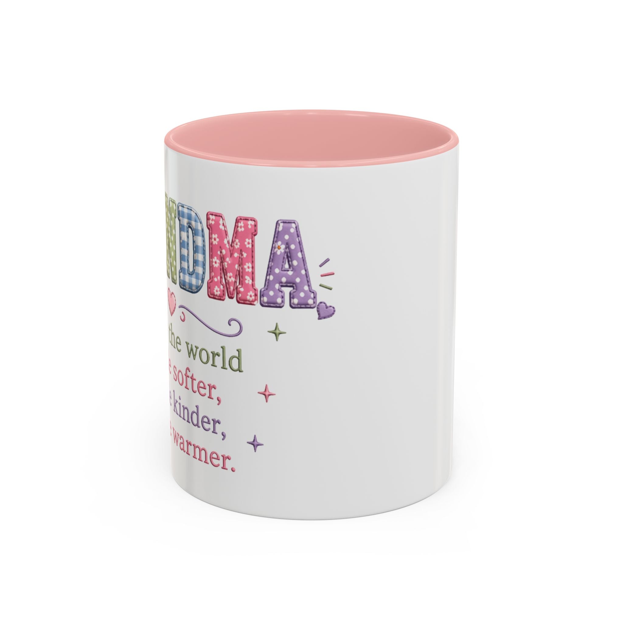 Grandma Coffee Mug — Colorful Sentimental Gift Mug with Sweet Quote (11/15 oz)