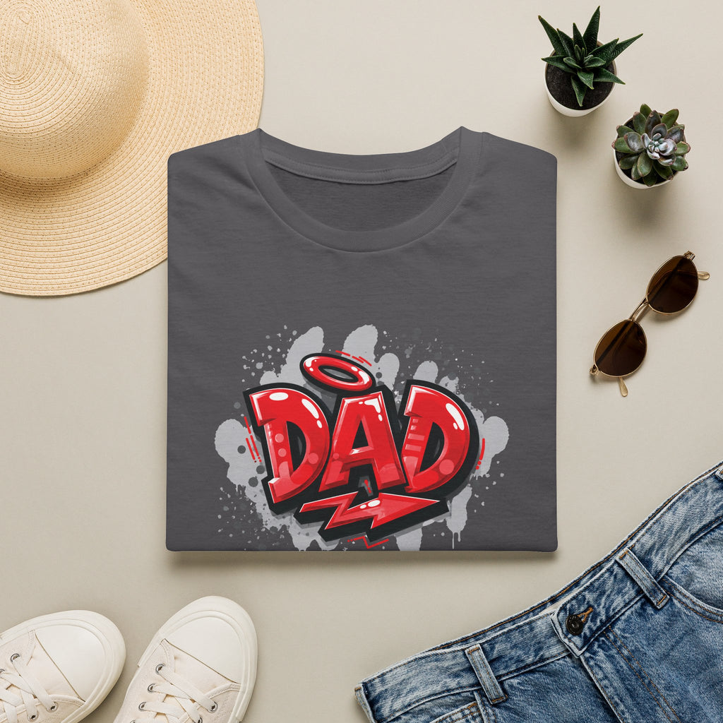 Dad Red Graffiti T-Shirt