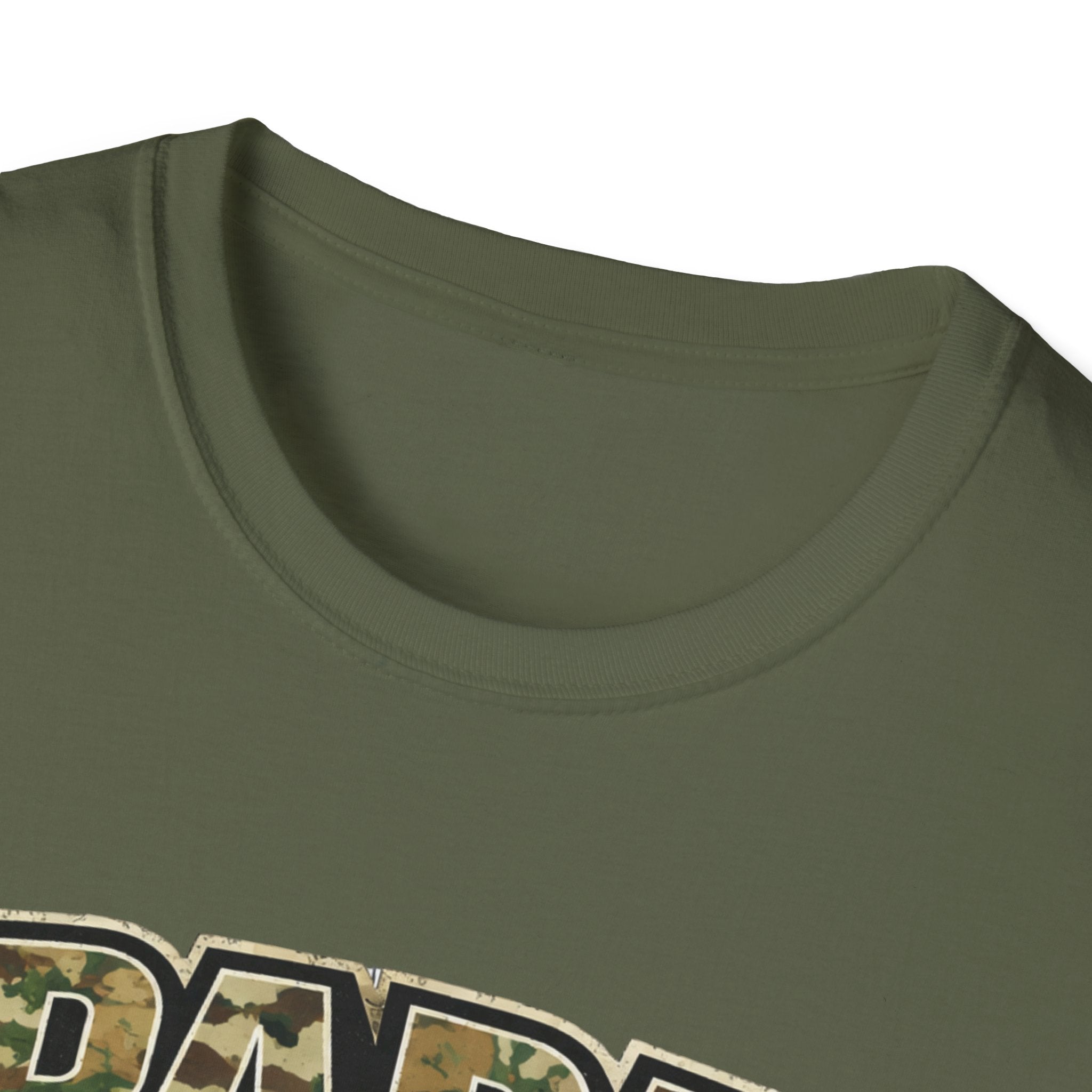 Papa Camo T-Shirt — "Papa Loves His Little Troops" Fathers Day Dad Tee