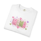 Mama Floral Heart T-Shirt — Cute Pink "MAMA" Mother's Day Tee