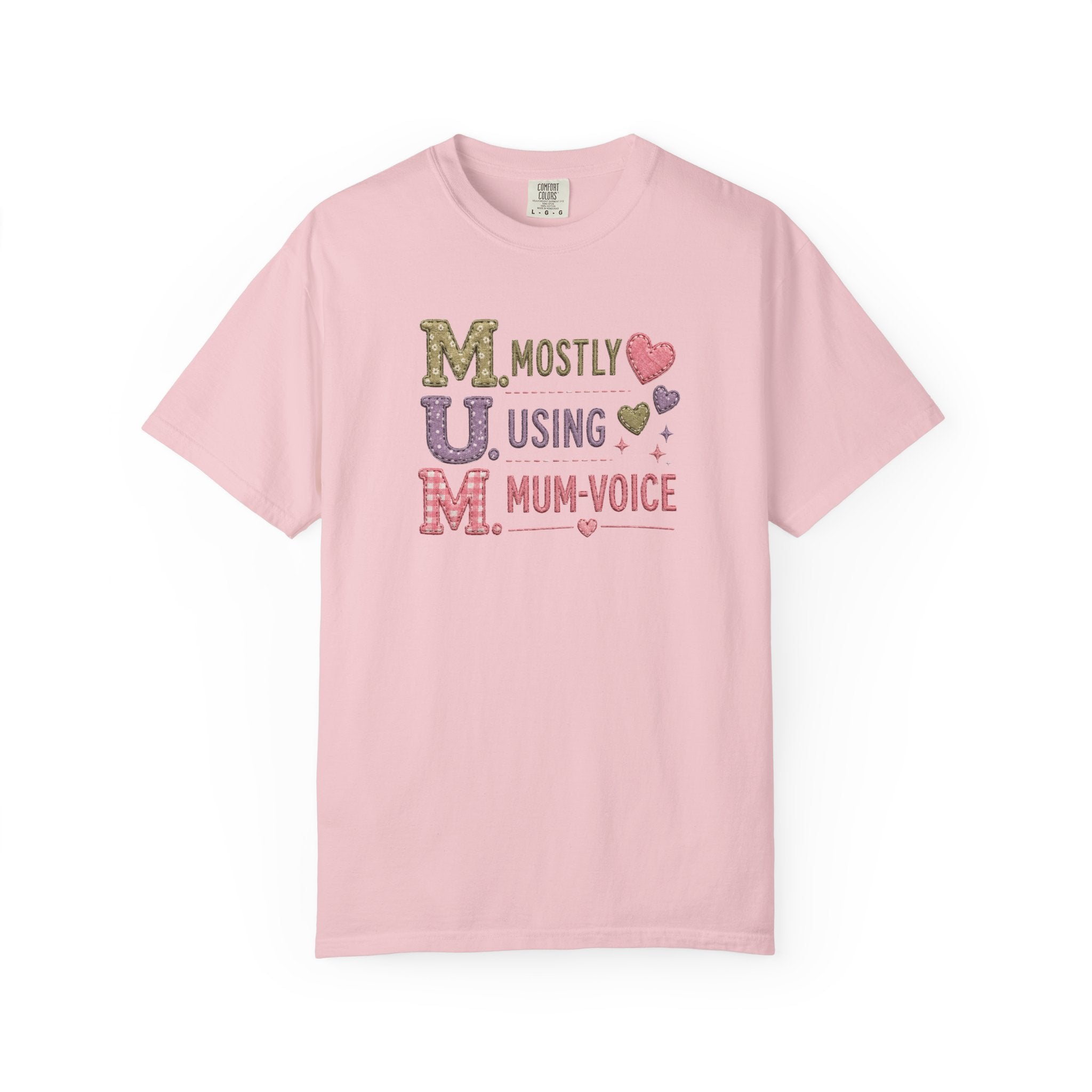 MUM Mostly Using Mum-Voice T-Shirt — Funny Mother's Day Mom Tee