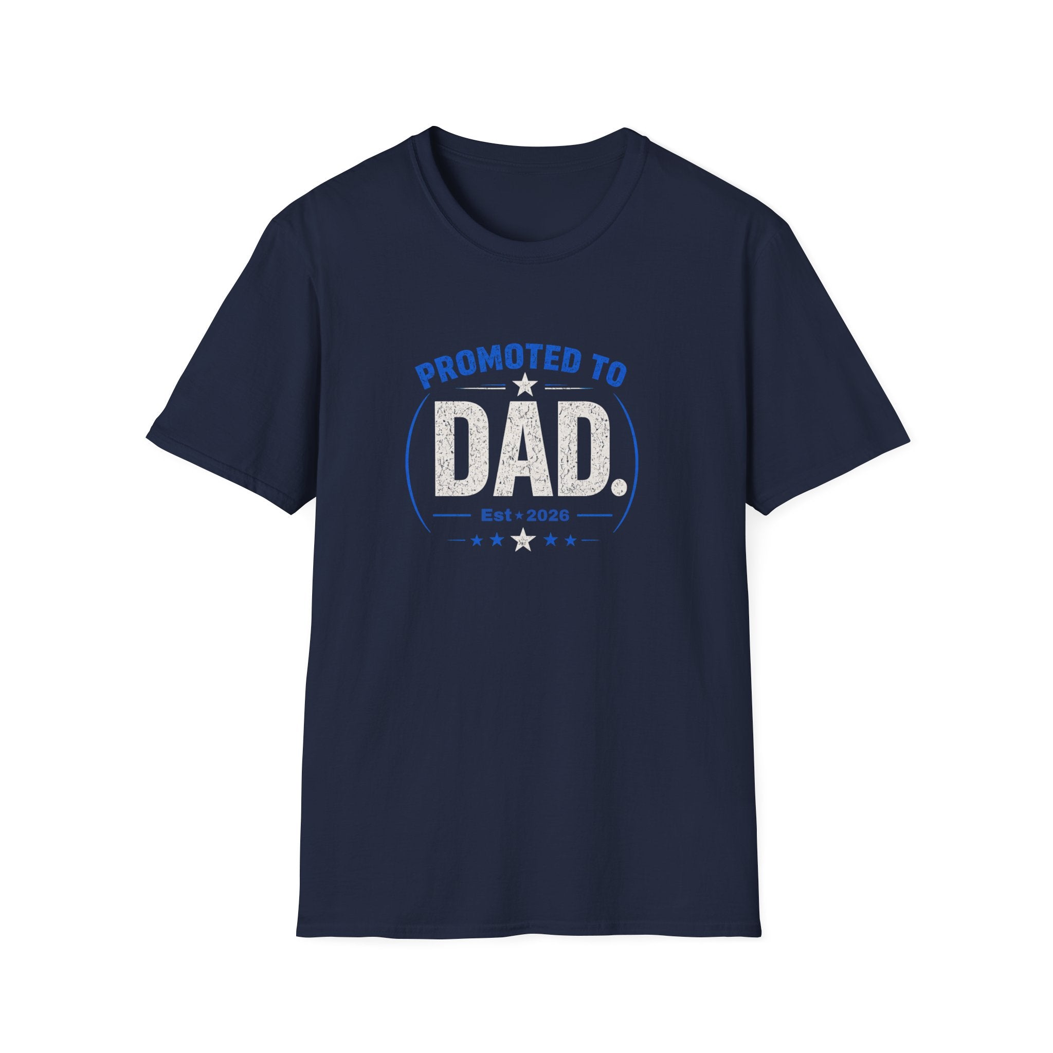 Promoted to Dad T-Shirt — New Dad Announcement Gift