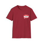 Grandad Name Badge T-Shirt — "Hello, Grandad!" Chest Logo