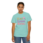 T-Shirt — "M.O.M. Mess, Overload, My Loves" Cute Mom Acronym Graphic Tee