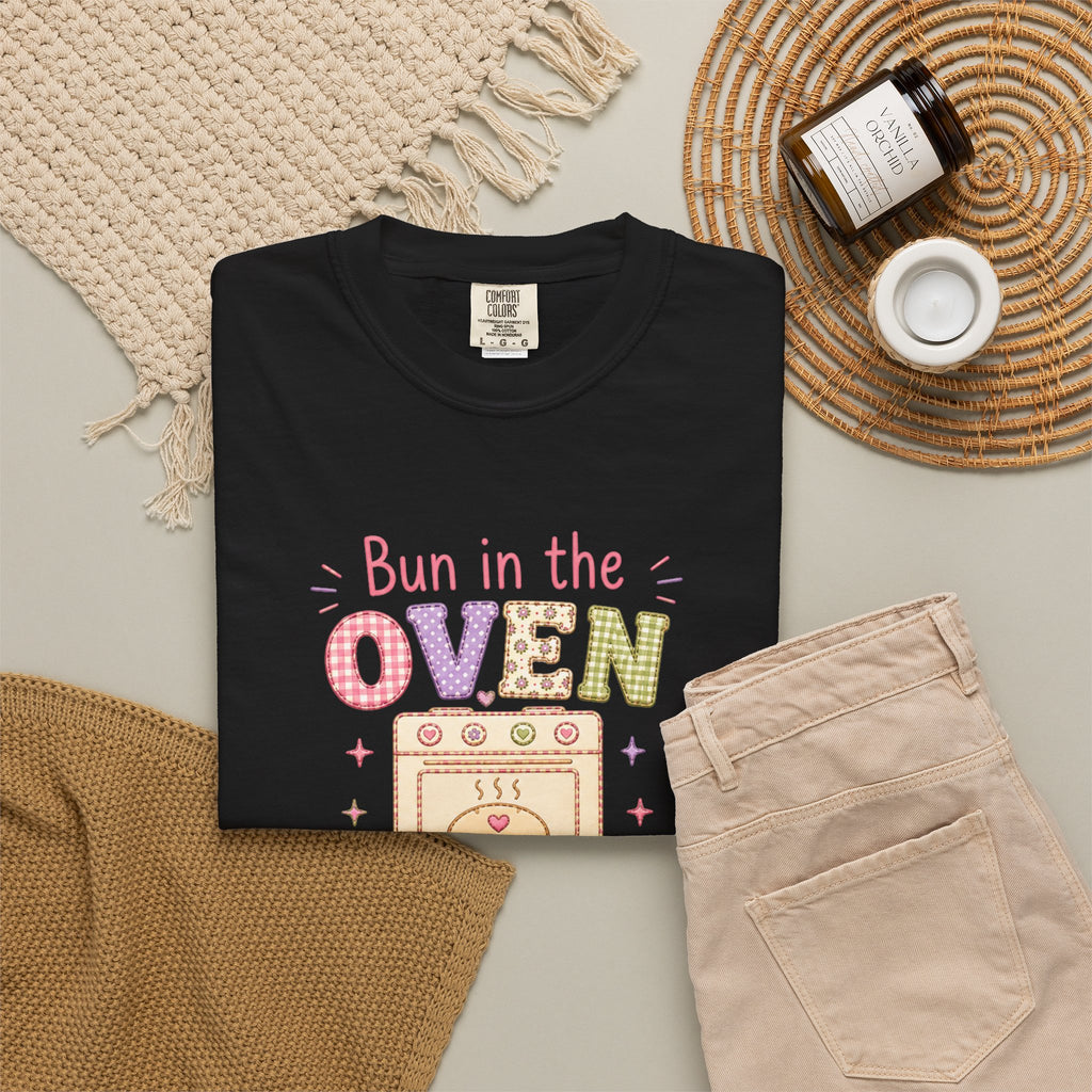 Bun in the Oven Tee — Cute Pregnancy Announcement T-Shirt