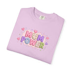 Mum Power T-Shirt — Cute Pink Heart Mothers Day Tee