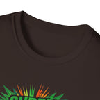 Super Grandad Ireland Flag/Irish themed T-Shirt — Retro Comic Style Gift for Grandpa (Father's Day, Birthday)