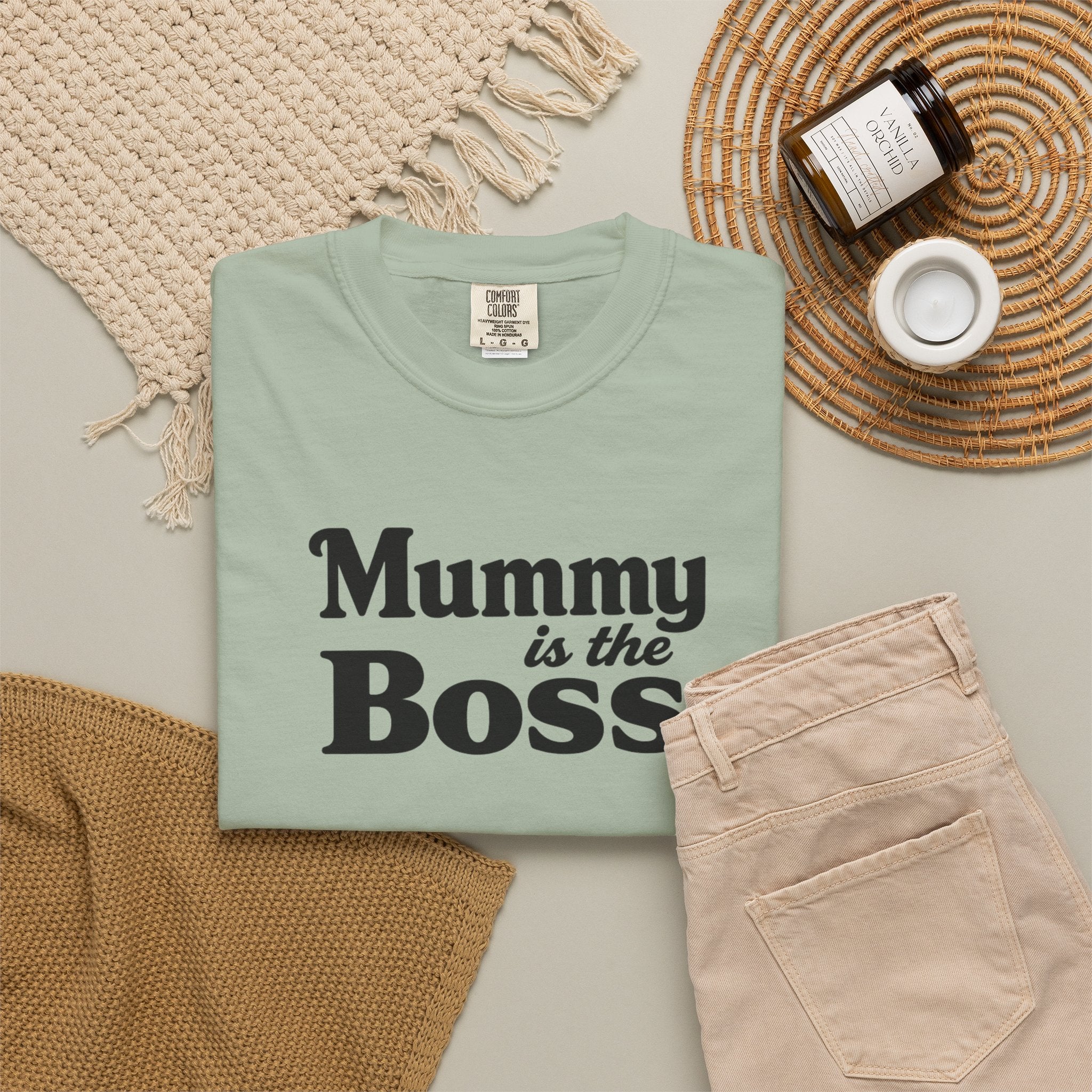 Mummy Is the Boss T-Shirt