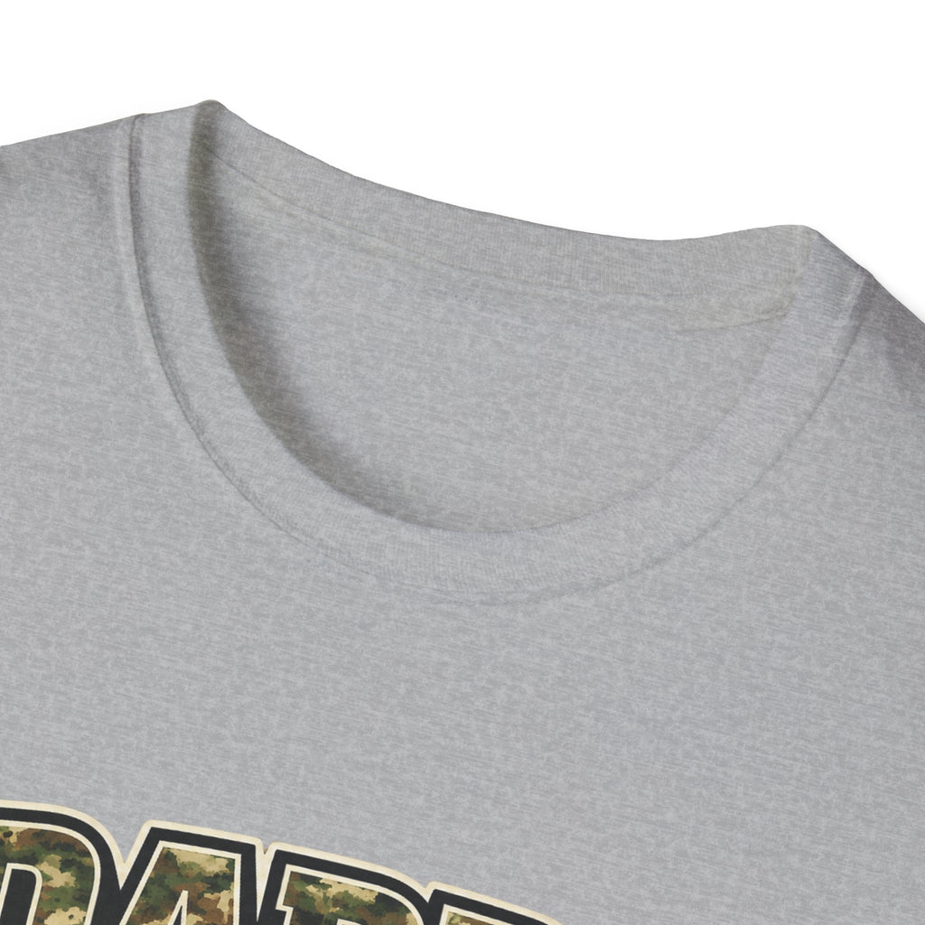 Daddy Loves His Little Troops Personalized Camo T-Shirt — Custom Name Father's Day Gift