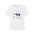 Papa Word Cloud T-Shirt — 'You had me at PAPA' Father's Day Gift