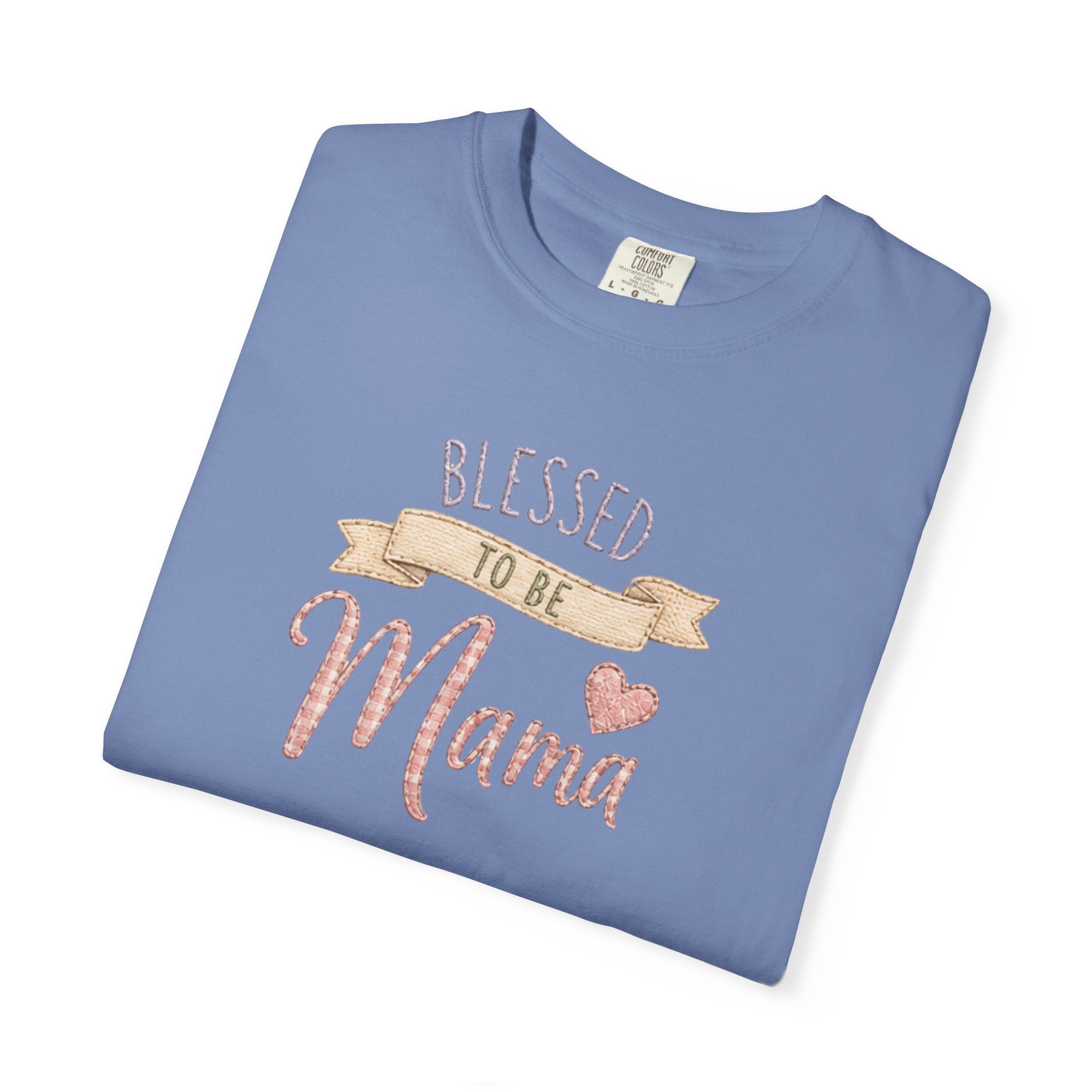 Blessed to Be Mama T-Shirt — Cute Mom Pregnancy Announcement Tee