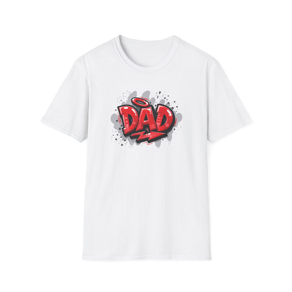 Dad Red Graffiti T-Shirt